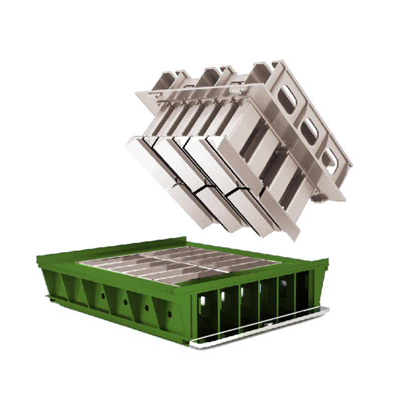 Curbstone Hormigoizko Adreilu Moldea